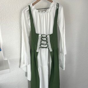 Medival costume dress.